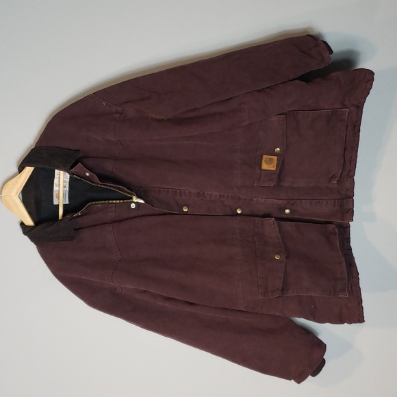 Carhartt Other - Carhartt Jacket 90s USA 2XL C08BRG cotton Duck Coat Vintage